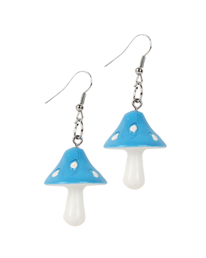 Mushroom Drop Earrings