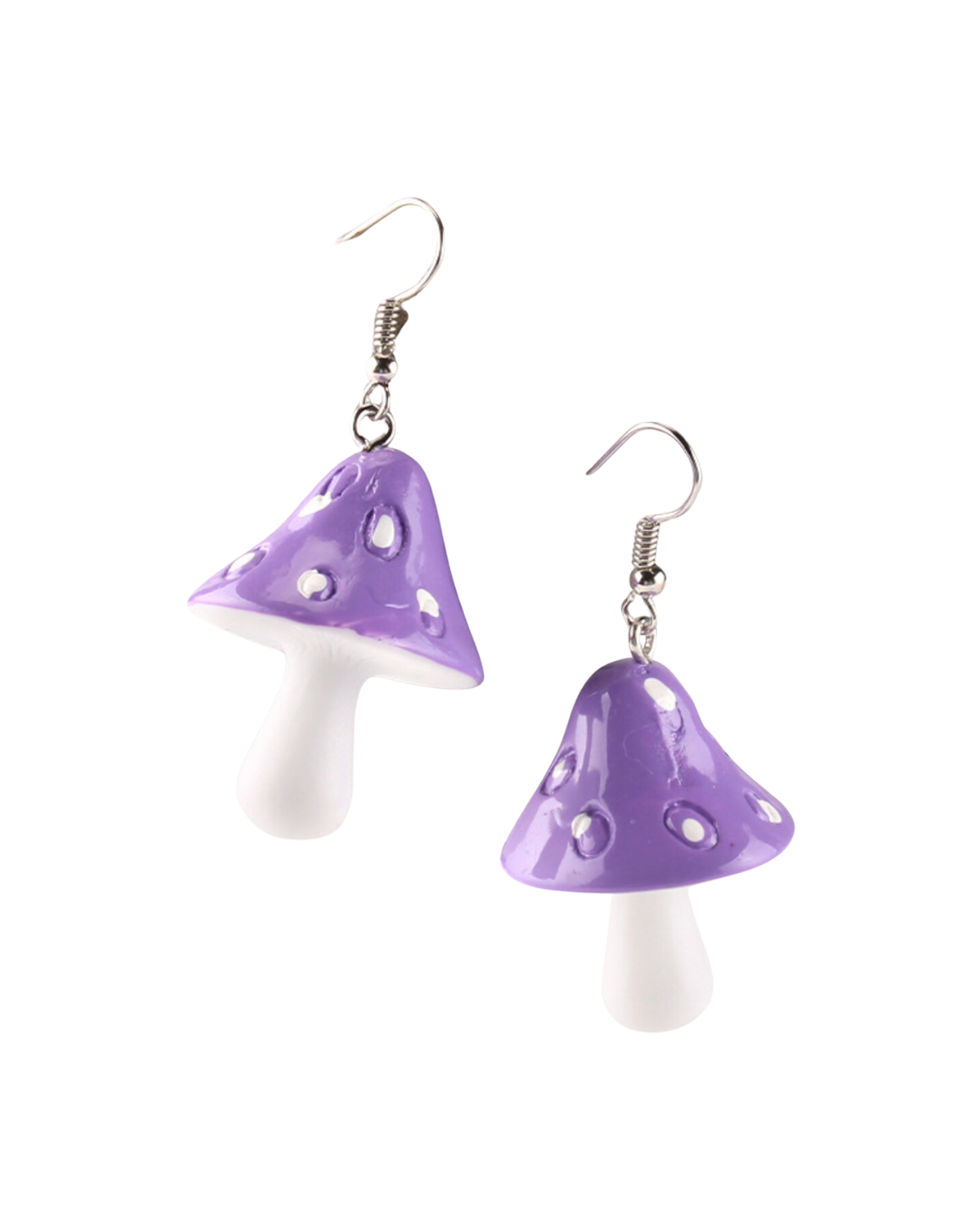 Mushroom Drop Earrings