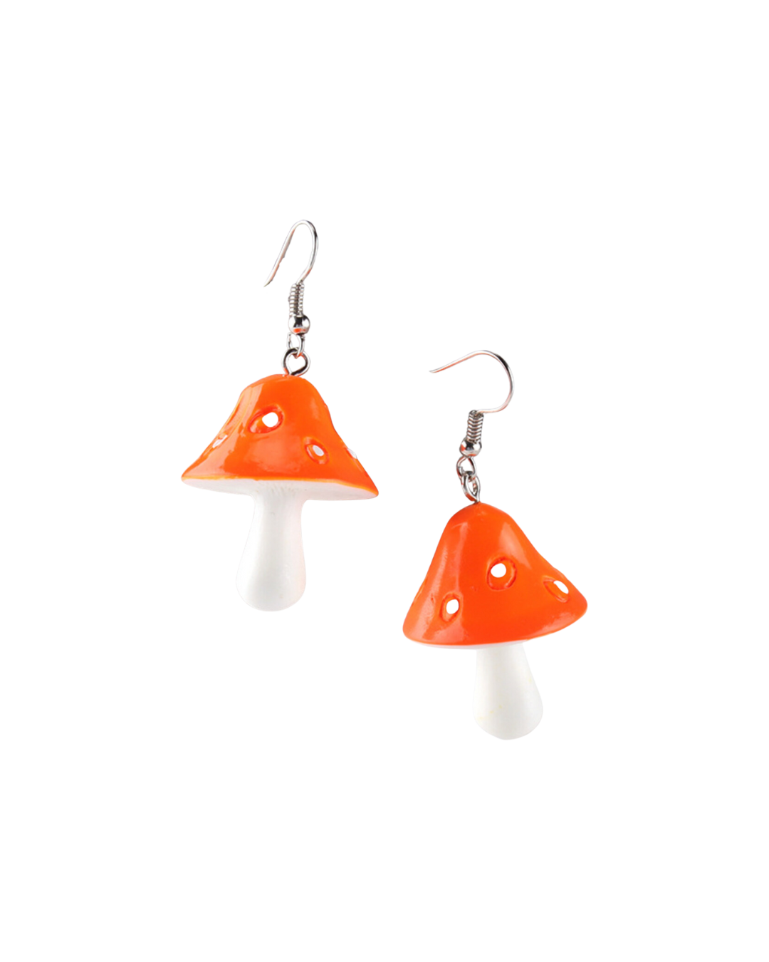 Mushroom Drop Earrings