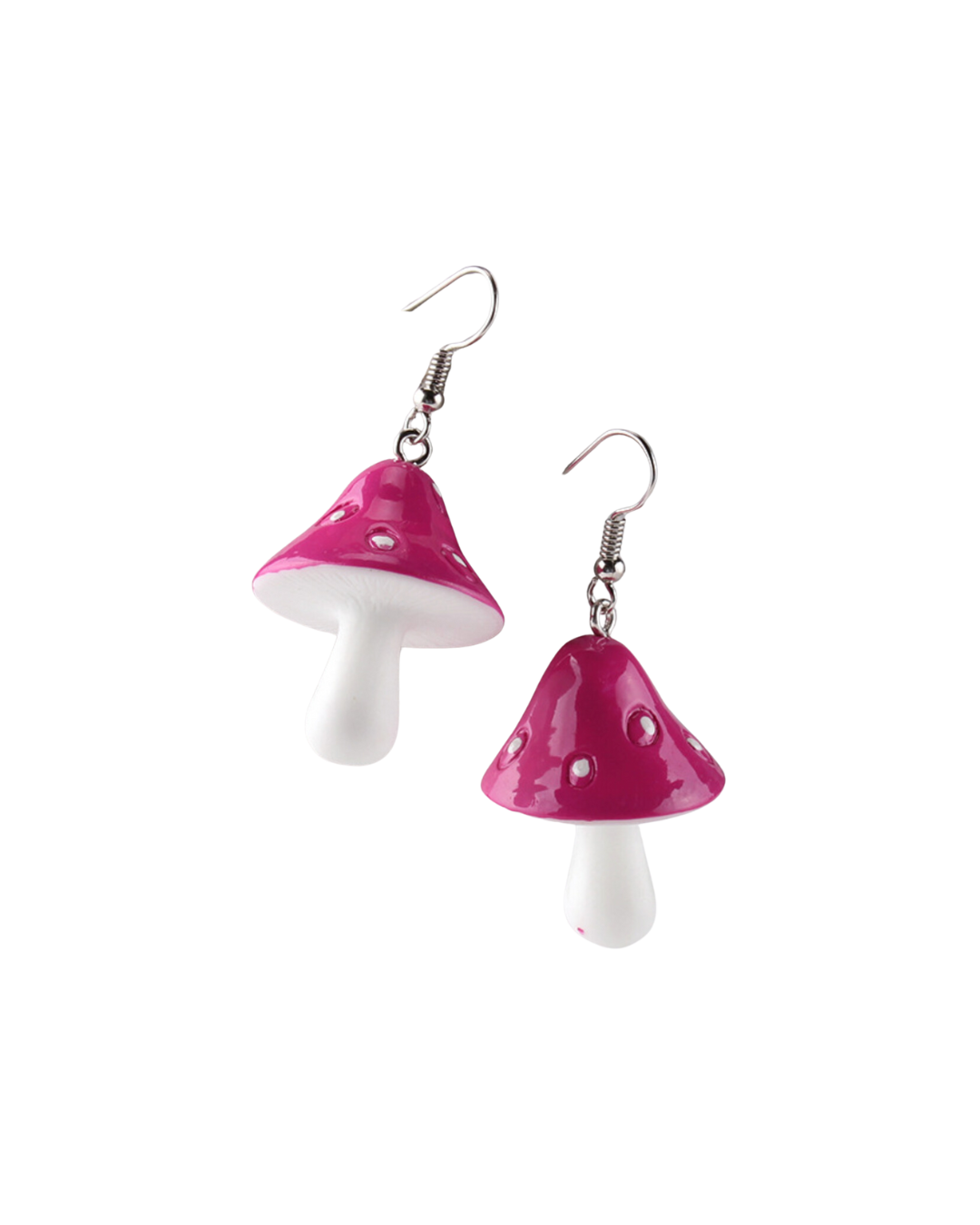 Mushroom Drop Earrings