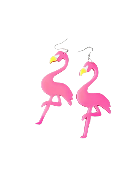 Flamingo Rave Earrings