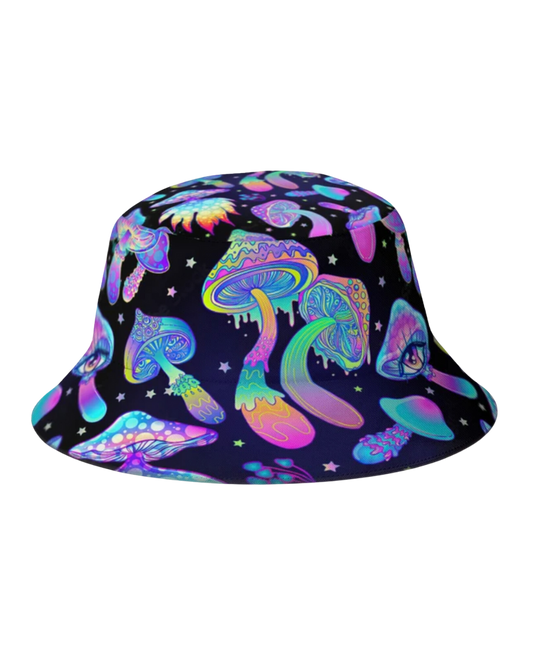 Psychedelic Mushroom Rave Hat