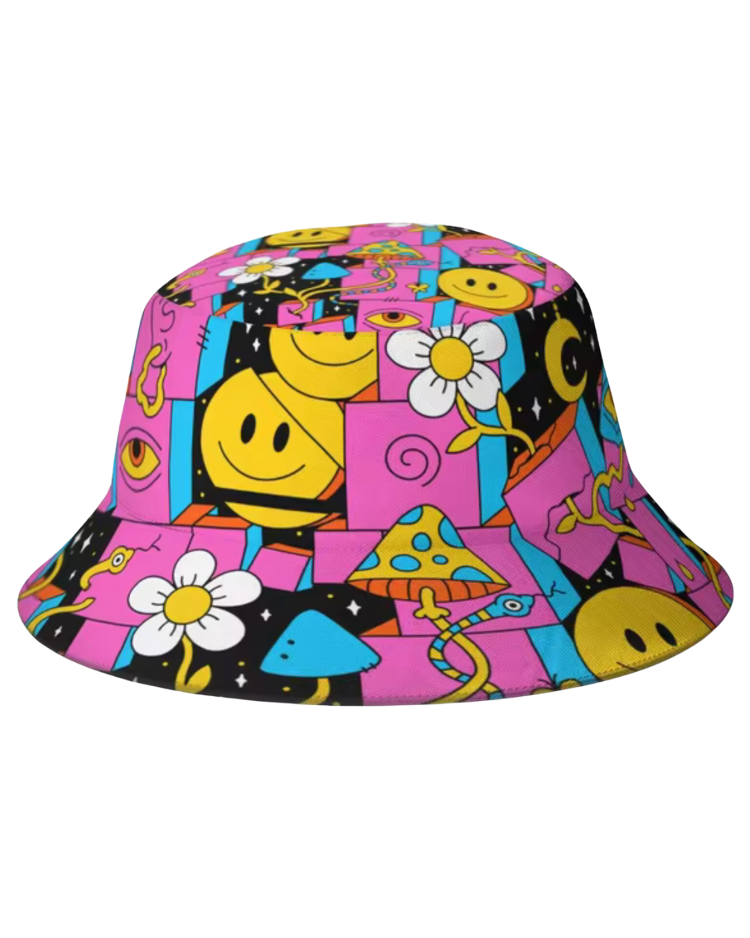 Retro Smiley Hat