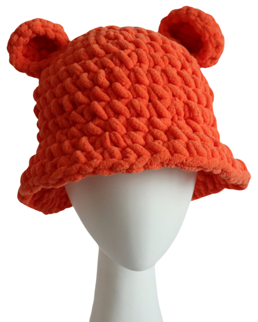 Cozy Bear-Ear Knit Cap