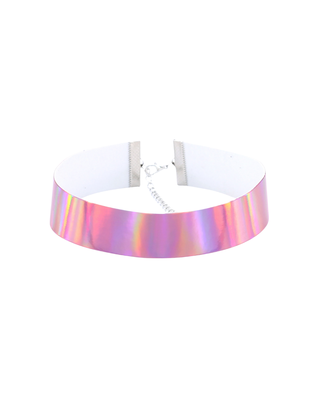 Holo Glow Ring Choker