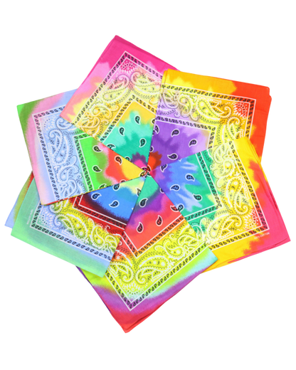 Tie-Dye Vibes Bandana Set